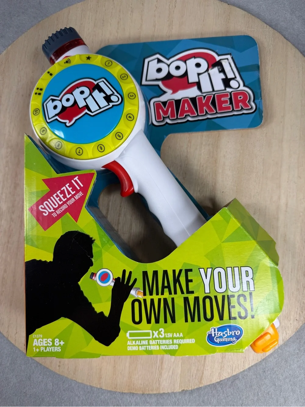 Hasbro Gaming Bop It Maker Handheld Electronic Game White New In Box C1379